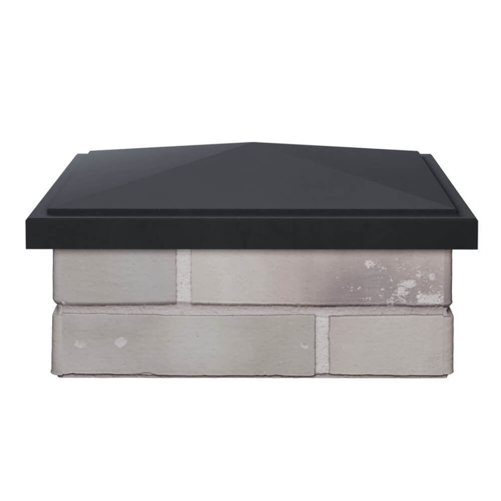 Колпак Zking БонаМоно Серый на столб 1.5х1.5 кирпича (385х385, 400х400мм) Кимры фото